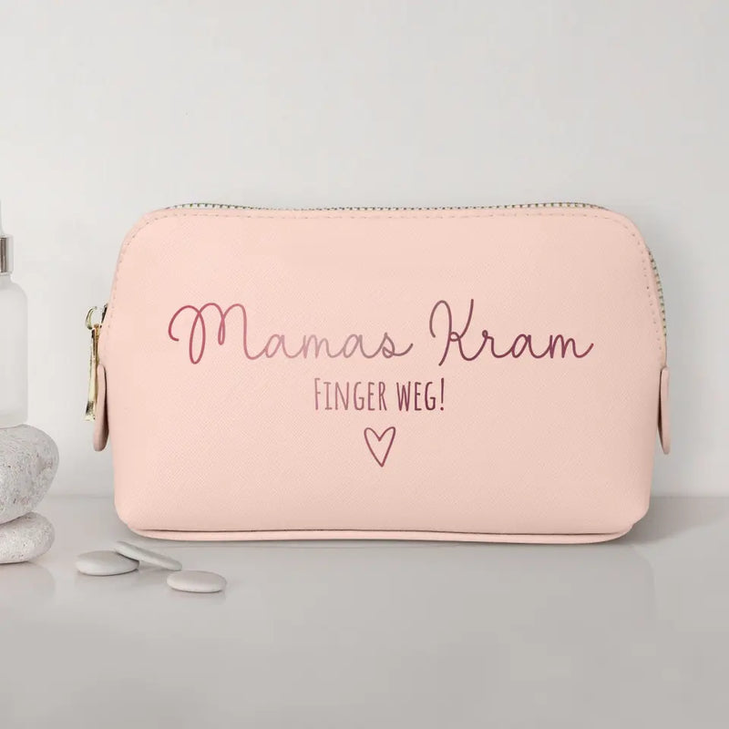 Mama Kram - Eltern- PU Kosmetiktasche