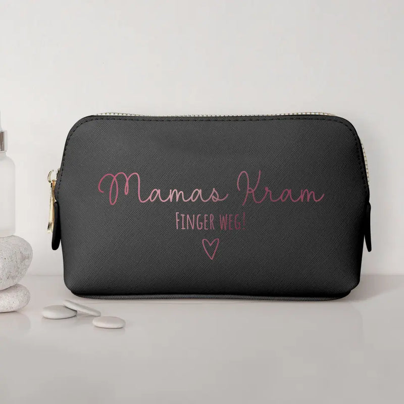 Mama Kram - Eltern- PU Kosmetiktasche
