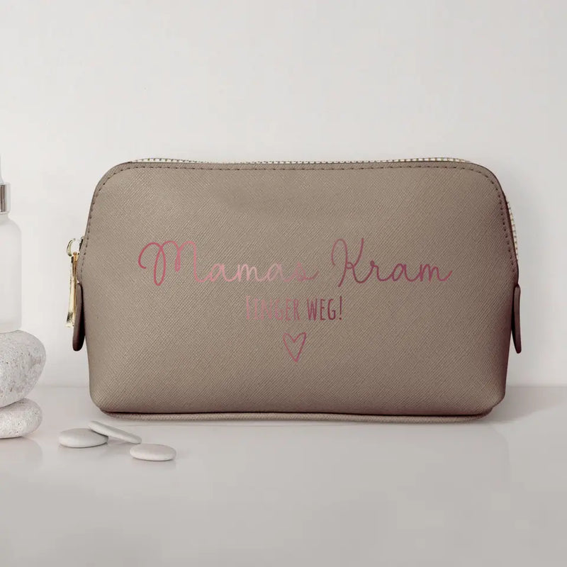 Mama Kram - Eltern- PU Kosmetiktasche