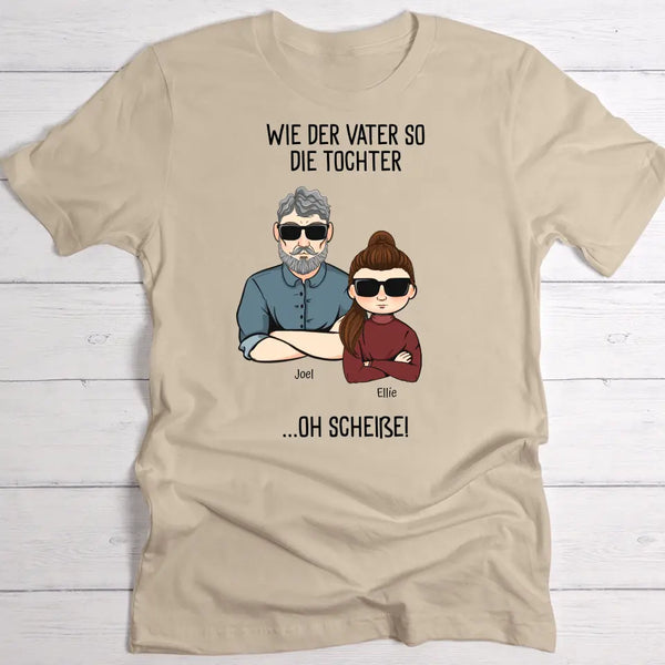 Wie der Vater... - Eltern-T-Shirt