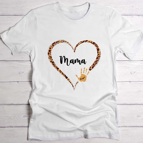 Mama Herz - Eltern-T-Shirt