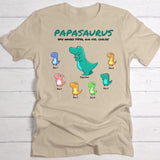 Papasaurus - Eltern-T-Shirt