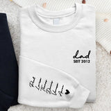 Unser Dad - Pullover für Papa mit Kindernamen