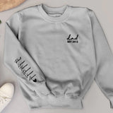 Unser Dad - Pullover für Papa mit Kindernamen