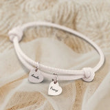 Freunde - Individuelles Lederarmband