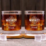 Whiskey hilft - Individuelles Whiskeyglas