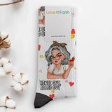 Rente gut, alles gut - Personalisierte Socken für Renter mit Spruch