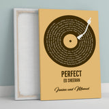 Personalisiertes Poster mit eurem Lieblingssong im Vinyl-Look Unser Song – Motiv 16