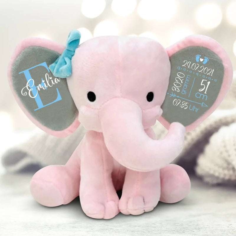 Kuschel Elefant - Baby-Stofftier