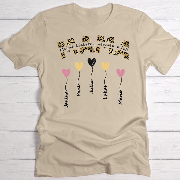 Mamas Liebsten - Eltern-T-Shirt