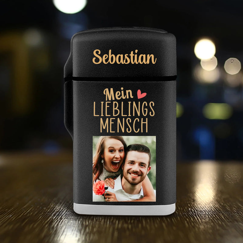 Lieblingsmensch - Paar-Sturmfeuerzeug