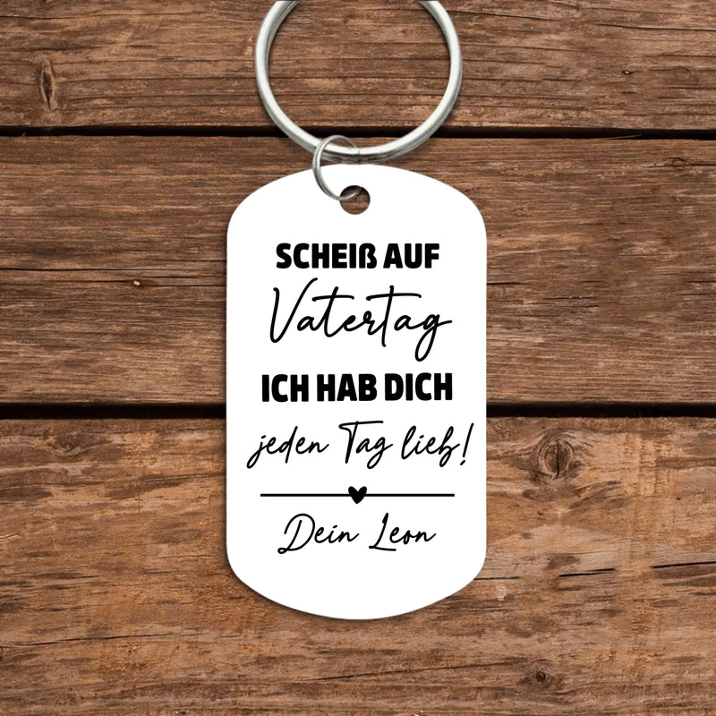 Frohen Vatertag - Eltern-Schlüsselanhänger