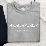 Beste Mama - Personalisierter Premium Sweater für Mama und Oma mit Namen