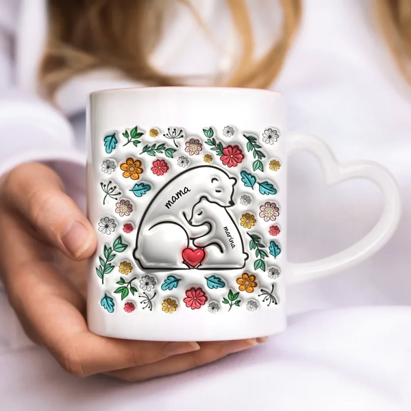 Heller Herz Tasse