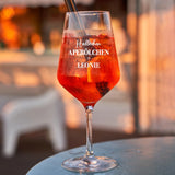 Spritztour - Personalisiertes Glas für deinen Sommer-Drink mit lustigen Sprüchen