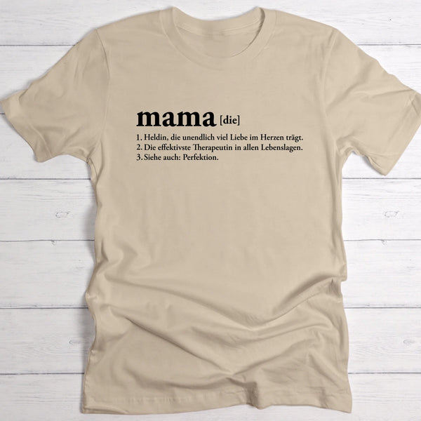 Definition - Personalisiertes T-Shirt für Mama und Oma