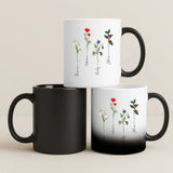 Personalisierte Tasse mit Namen der Kinder für Mama – Mamas Garten – Motiv 7