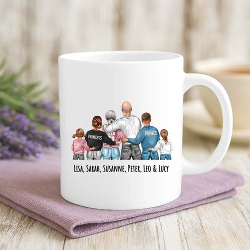 Personalisierte Tasse mit Druck für Oma – Unsere Oma – Motiv 2