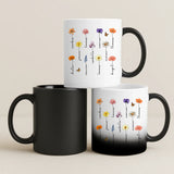 Magische Tasse mit Thermo-Farbwechsel und personalisiertem Namen – witzige Geschenkidee von Love & Faith
