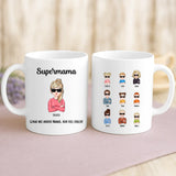 Personalisierte Tasse mit Druck für Mama – Mama ist die Beste