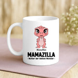 Weiße Tasse mit personalisiertem Spruch und Namen – individuelle Geschenkidee von Love & Faith
