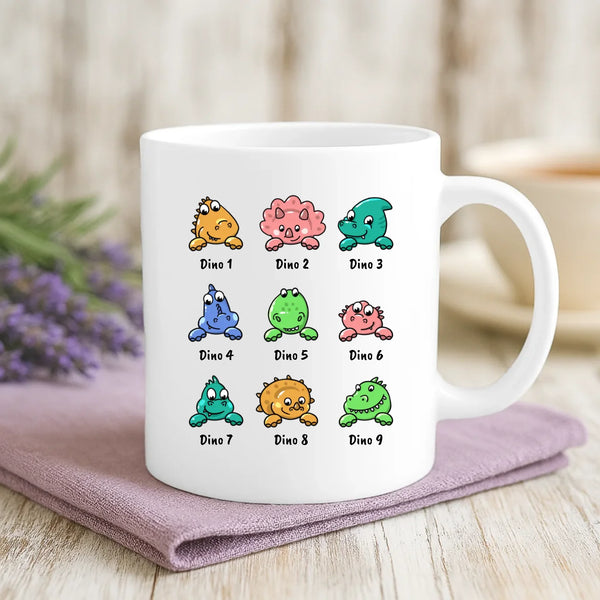 Weiße Tasse mit personalisiertem Spruch und Namen – individuelle Geschenkidee von Love & Faith