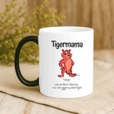 Magische Tasse mit Thermo-Farbwechsel und personalisiertem Namen – witzige Geschenkidee von Love & Faith