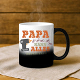 Personalisierte Tasse mit Druck für Papa – Meister Papa – Motiv 8
