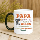 Personalisierte Tasse mit Druck für Papa – Meister Papa – Motiv 9