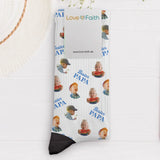 Socken mit eigenen Fotos für Papa zum Vatertag 43-46 individuell gedruckt von Love & Faith