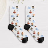 Socken mit eigenen Fotos für Papa zum Vatertag 43-46 individuell gedruckt von Love & Faith