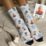 Socken mit eigenen Fotos für Papa zum Vatertag 35-46 individuell gedruckt von Love & Faith
