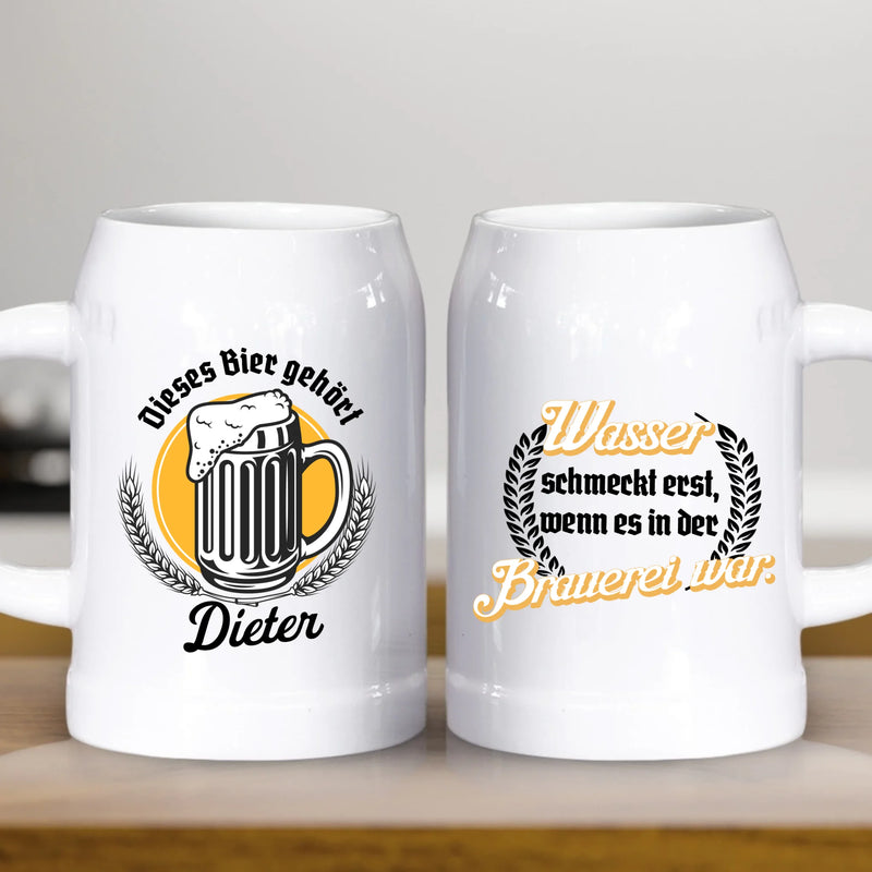Mein Bier - Individueller Bierkrug
