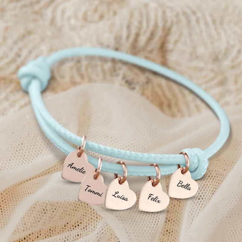 Freunde - Individuelles Lederarmband