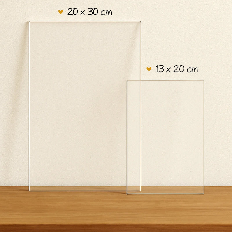 "Mamas Garten" Acrylaufsteller mit Holzsockel für Muttertagsgeschenk gestalten von Love & Faith