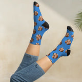 Valentins Socken - Personalisierte Socken mit Herzchen mit Foto Upload