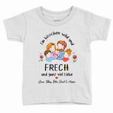 Meine Mama - Personalisiertes T-Shirt für Kinder mit süßer Familienzeichnung