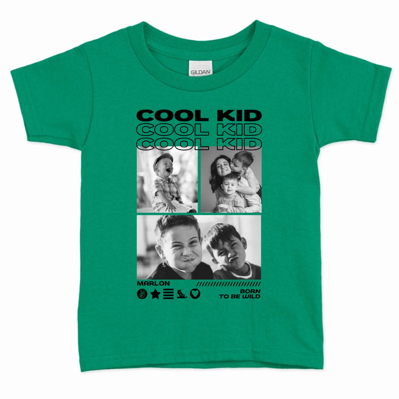 Cool Kid - Personalisiertes T-Shirt für Kinder