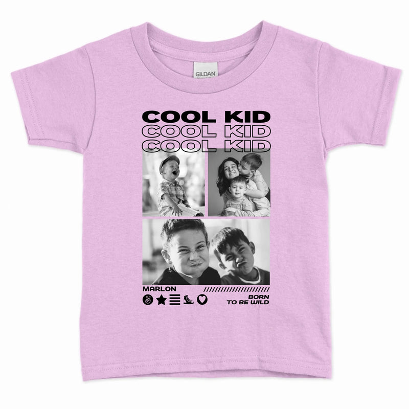 Cool Kid - Personalisiertes T-Shirt für Kinder