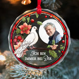 Andenken Anhänger aus Kristallglas zur Erinnerung für Angehörige gestalten mit Love & Faith