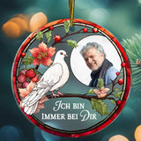 Andenken Anhänger aus Acrylglas zur Erinnerung für Angehörige gestalten mit Love & Faith