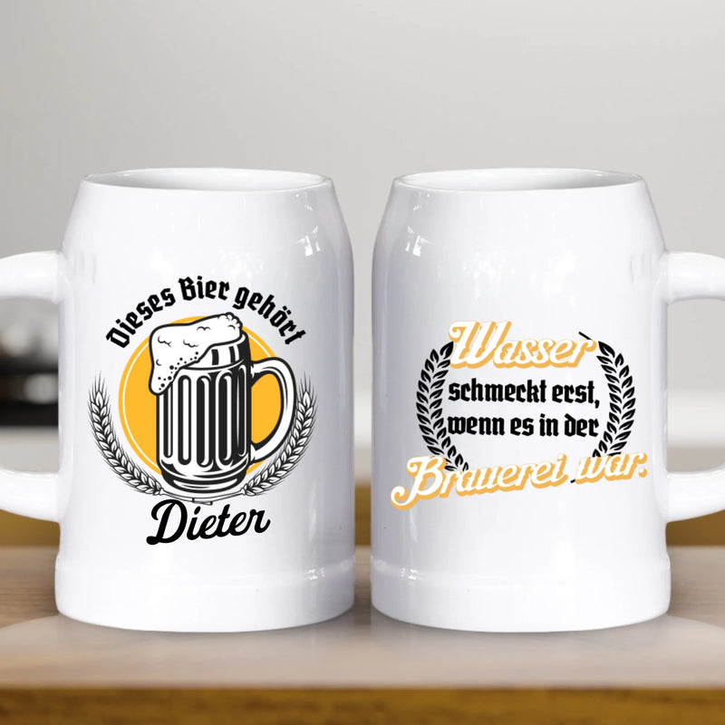 Mein Bier - Individueller Bierkrug