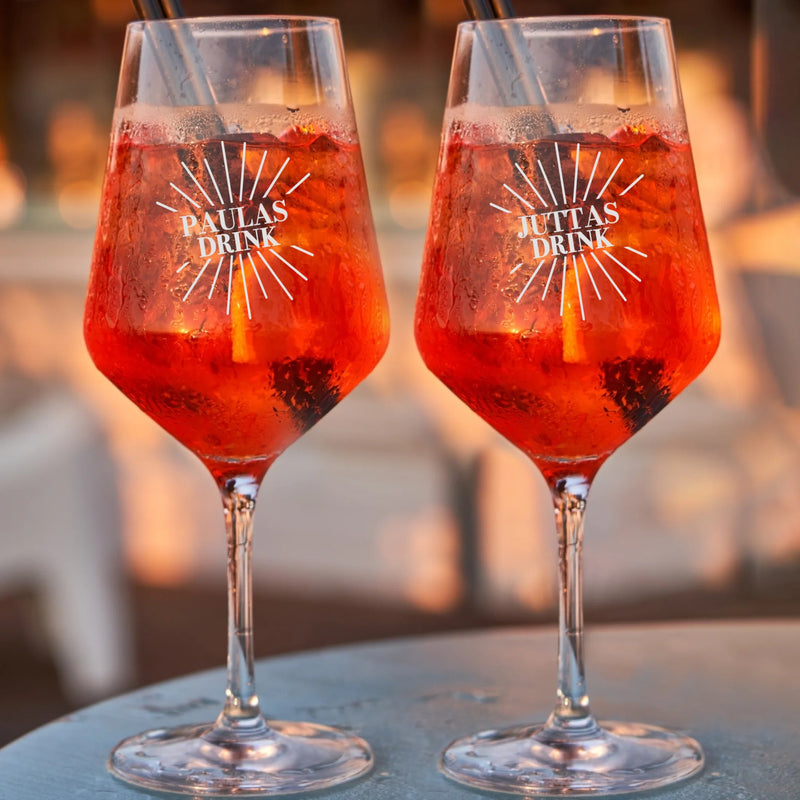 Mein Drink - Personalisiertes Glas für deinen Sommer-Drink