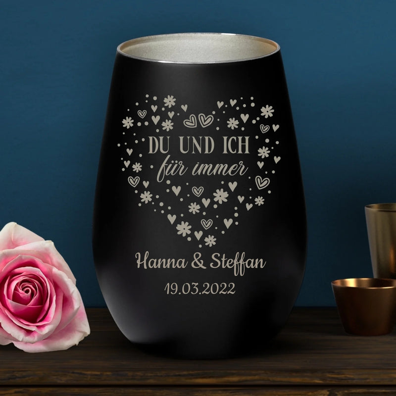 Du & Ich - Paar-Windlicht