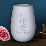 Forever love - Paar-Windlicht