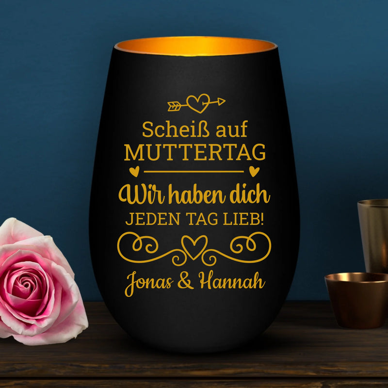 Zum Muttertag - Eltern-Windlicht