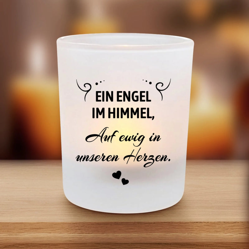 Für immer - Trauer-Teelichthalter