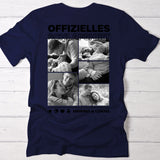 Personalisiertes Schlafshirt für Paare mit Foto-Upload und Backprint von Love & Faith