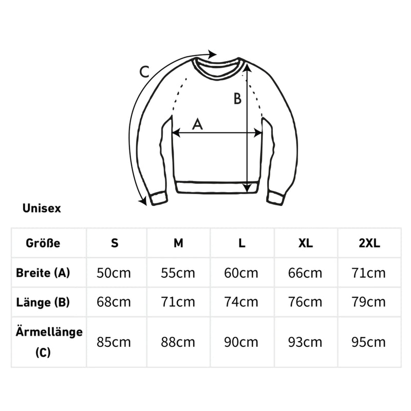 Besties forever - Personalisierter Premium Sweater für Freundinnen und Schwestern