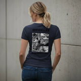 Personalisiertes Schlafshirt für Paare mit Foto-Upload und Backprint von Love & Faith